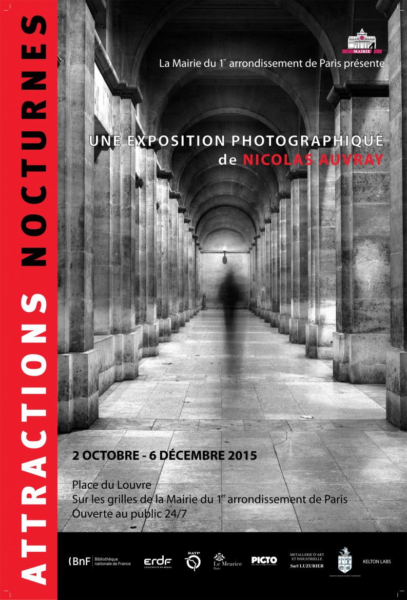 Attractions Nocturnes - Exhibition in Paris, September - December 2015